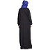 Slant cut at waist Travel Abaya